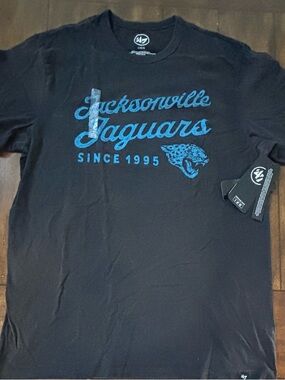Jacksonville Jaguars Tee 47 Brand ADULT Size XL NWT